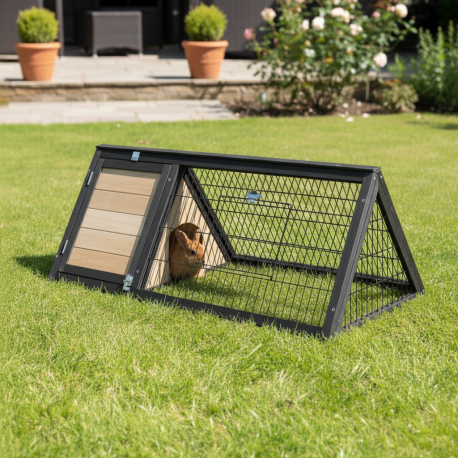 Drewniana klatka ogrodowa - 116x50x41 cm - Shelty Pet