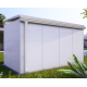 Zestaw rynien w kolorze białym do modułowego domku ogrodowego 5x3m lub 6x3m - Everbox
