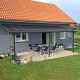 Pergola przyścienna regulowana 3,05x6,18m z aluminium w kolorze szaro-antracytowym - X-METAL