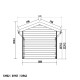 Domek ogrodowy + taras z drewna kompozytowego 28 mm antracytowy 15 m² PREMIUM - Woodlife Garden