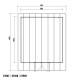 Domek ogrodowy z drewna kompozytowego 28 mm brązowy 384x384 cm - Woodlife Garden