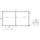 Domek ogrodowy z drewna kompozytowego w kolorze postarzanego drewna 7,8m² + taras 7,8m² - Woodlife Garden