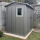 Metalowy domek narzędziowy ROKA 2,1x1,5m stal galwanizowana + zestaw kotw - X-METAL