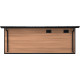 Domek ogrodowy z drewna kompozytowego w kolorze postarzanego drewna 7,8m² + taras 7,8m² - Woodlife Garden