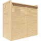 Domek ogrodowy Fineline 1 z nieobrobionego drewna 1x2,1m - panele 18mm - Bertilo