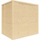 Domek ogrodowy Fineline 2 z nieobrobionego drewna 2,1x1,6m - panele 18mm - Bertilo