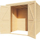 Domek ogrodowy Fineline 2 z nieobrobionego drewna 2,1x1,6m - panele 18mm - Bertilo