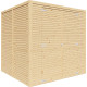 Domek ogrodowy Fineline 3 z nieobrobionego drewna 2,1x2,1m - panele 18mm - Bertilo