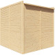 Domek ogrodowy Fineline 3 z nieobrobionego drewna 2,1x2,1m - panele 18mm - Bertilo