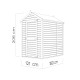 Domek ogrodowy Medium z nieobrobionego drewna 1,2x1,8m z podłogą - panele 14mm - Bertilo