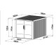 Metalowa wiata na 4 rowery KOSTO 1,6x2,1m szarografitowa - X-METAL