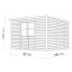Domek ogrodowy Baltrum 2 z nieobrabianego drewna 3,37x2,9m - panele 19mm - Bertilo