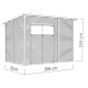 Domek ogrodowy Pent Modern z nieobrabianego drewna 3,1x2m - panele 18mm - Bertilo