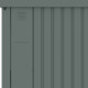Metalowa wiata na 3 rowery KOSTO 1,3x2,1m zieleń szałwiowa - X-METAL