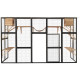 Zewnętrzny wybieg catio dla kotów z drewna FSC 300x95x188cm - Shelty Pet