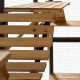 Zewnętrzny wybieg catio dla kotów z drewna FSC 300x95x188cm - Shelty Pet