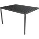Elektryczna pergola przyścienna w kolorze szaro-antracytowym 4x4m - sterowana pilotem - X-METAL