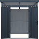 Domek ogrodowy z ocynkowanej stali 0,4mm Woodsteel 2,1x2,1m + zestaw kotwiący - X-METAL