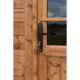 Domek ogrodowy z litego drewna w kolorze brązowym TOP 2x2m - panele 28mm - Gardy Shelter