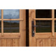 Domek ogrodowy z litego drewna w kolorze brązowym TOP 3x2m - panele 28mm - Gardy Shelter