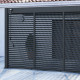 Panel boczny w kolorze antracytowym z listwami 1,3 m - OMBREA VS