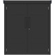 Metalowa wiata na 3 rowery KOSTO 1,3x2,1m antracytowa - X-METAL