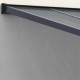 Pergola przyścienna regulowana 3,75x2,55m z aluminium w kolorze szaro-antracytowym - X-METAL