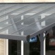 Pergola przyścienna regulowana 3,05x5,57m z aluminium w kolorze szaro-antracytowym - X-METAL