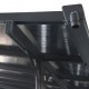Pergola przyścienna regulowana 3,05x6,18m z aluminium w kolorze szaro-antracytowym - X-METAL