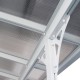 Pergola przyścienna regulowana 3,05x3,14m z aluminium w kolorze białym - X-METAL
