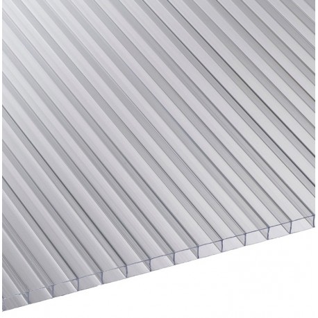 Paczka 3 płyt z poliwęglanu 6mm białe długości 300cm X-Metal